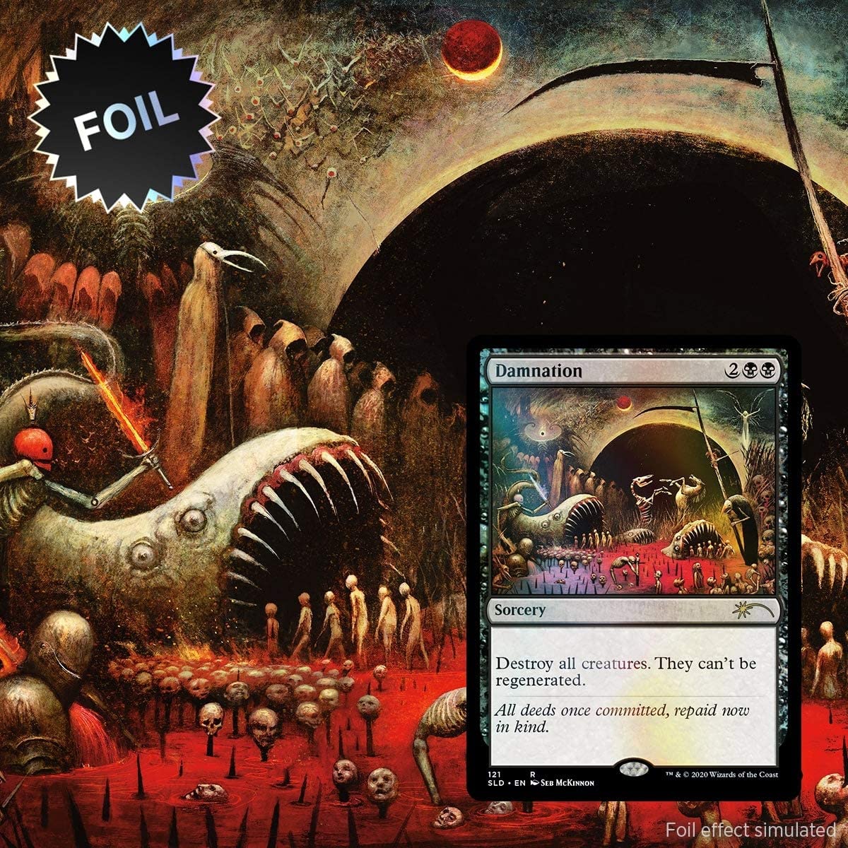 Magic: The Gathering Secret Lair Premium Foil: MTG Secretversary